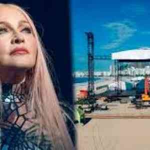 Madonna já está no Brasil para show na praia de Copacabana